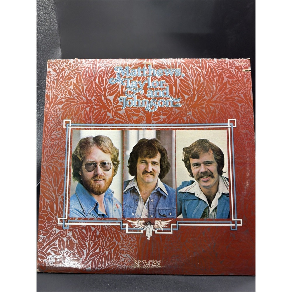 Vintage 1976 MATTHEWS, TAYLOR, & JOHNSON Vinyl Record Album‎
